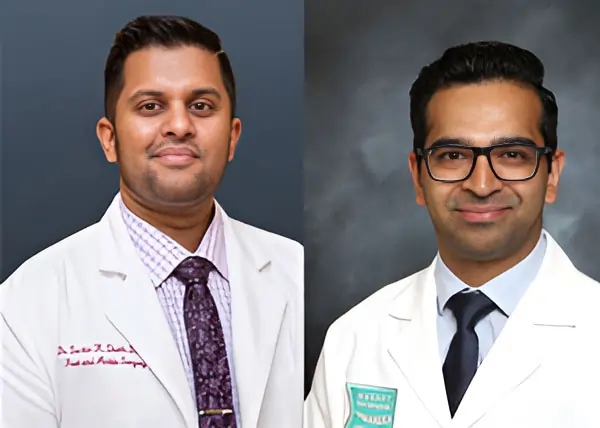Our experienced podiatrists, Dr. Neil Patel and Dr. Suchir Sheth
